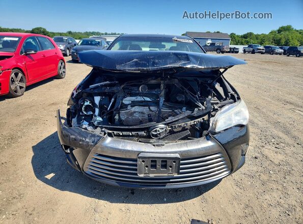 4T1BF1FK1HU433736 2017 TOYOTA CAMRY Black Դիմացի տեսք