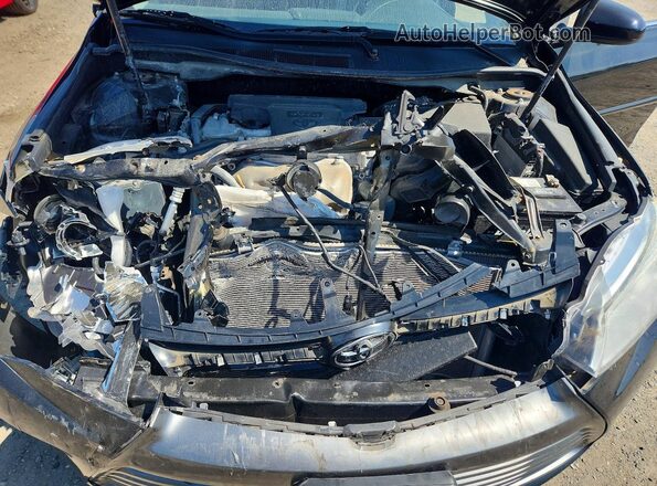 4T1BF1FK1HU433736 2017 TOYOTA CAMRY Black Սալոնի հետևի տեսք