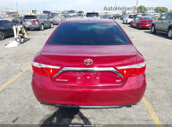 4T1BF1FK1HU664765 2017 TOYOTA CAMRY Red 