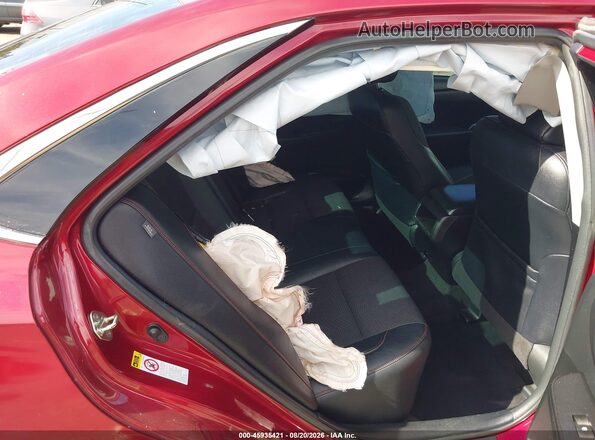 4T1BF1FK1HU664765 2017 TOYOTA CAMRY Red Vista de la etiqueta del VIN