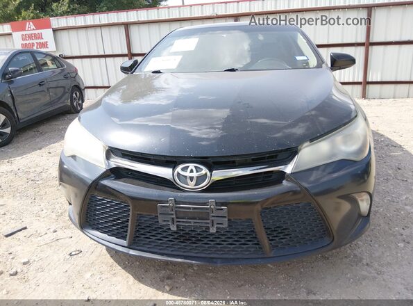 4T1BF1FK1HU771413 2017 TOYOTA CAMRY Черный Вид щитка приборов