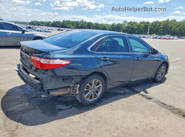 4T1BF1FK2GU190842 2016 TOYOTA CAMRY Blue Задня права чверть