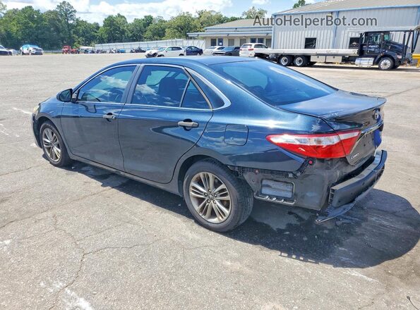 4T1BF1FK2GU190842 2016 TOYOTA CAMRY Blue Задня ліва чверть