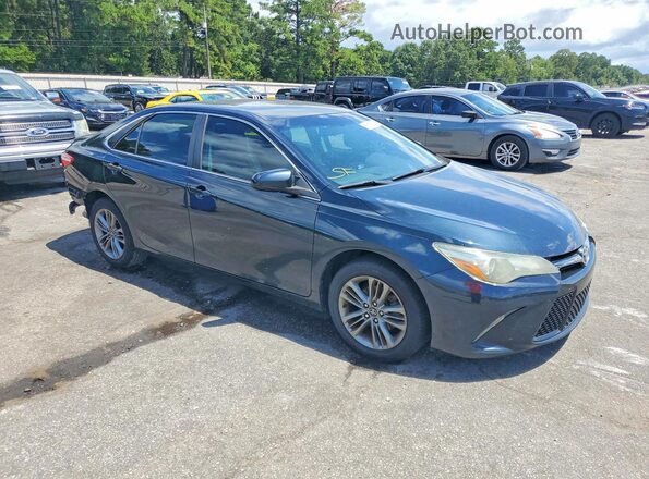 4T1BF1FK2GU190842 2016 TOYOTA CAMRY Blue Передня права чверть