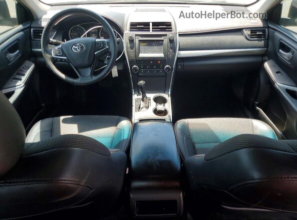 4T1BF1FK2GU190842 2016 TOYOTA CAMRY Blue Вид панелі приладів