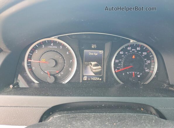 4T1BF1FK2GU190842 2016 TOYOTA CAMRY Blue Вид щитка приладів