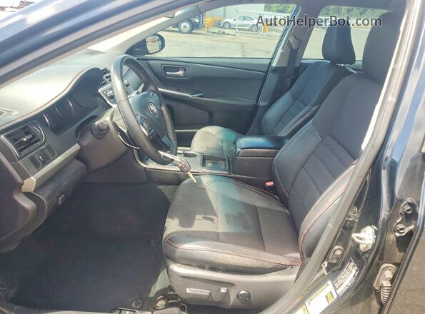 4T1BF1FK2GU190842 2016 TOYOTA CAMRY Blue Вид салону спереду