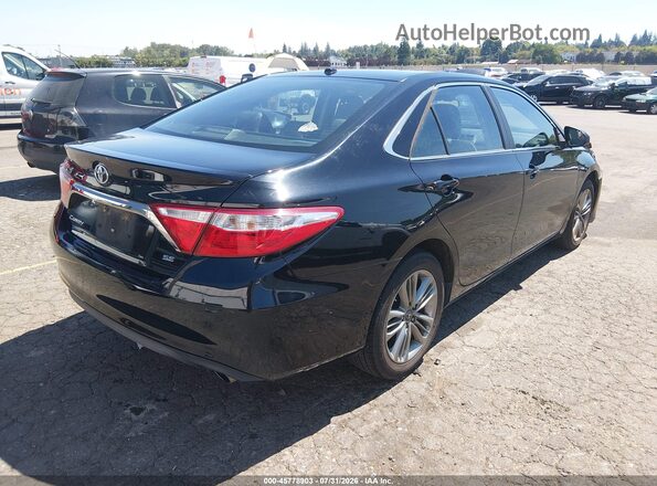4T1BF1FK2GU219983 2016 TOYOTA CAMRY Black Задня права чверть