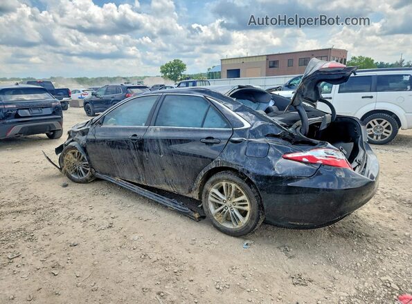 4T1BF1FK2GU221605 2016 TOYOTA CAMRY Black Trasero izquierdo