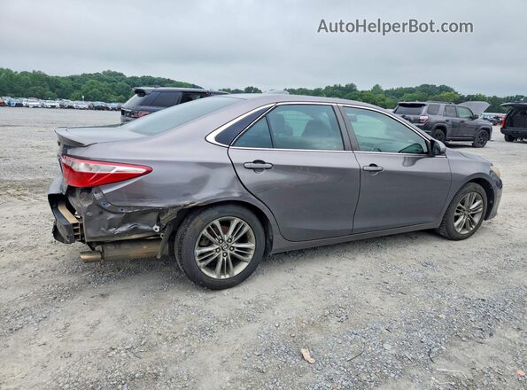 4T1BF1FK2GU228022 2016 TOYOTA CAMRY Gray Задня права чверть