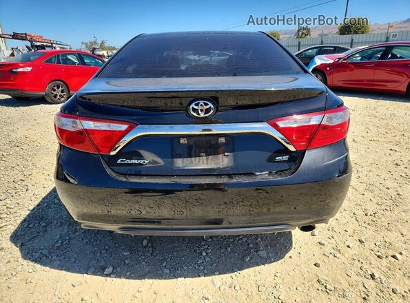 4T1BF1FK2GU230143 2016 TOYOTA CAMRY Black Вид ззаду