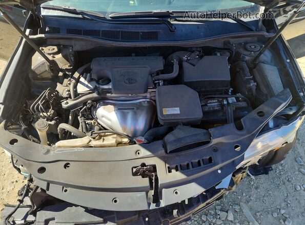 4T1BF1FK2GU230143 2016 TOYOTA CAMRY Black Вид задньої частини салону