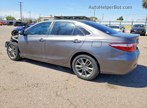 4T1BF1FK2GU231129 2016 TOYOTA CAMRY Gray Trasero izquierdo
