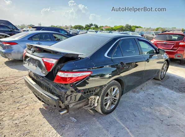 4T1BF1FK2GU240980 2016 TOYOTA CAMRY Black უკანა მარჯვენა
