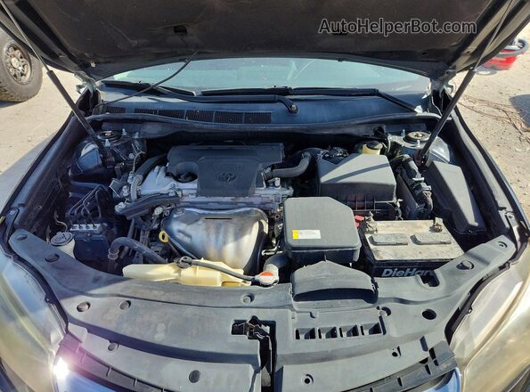 4T1BF1FK2GU240980 2016 TOYOTA CAMRY Black უკანა სალონის ხედი