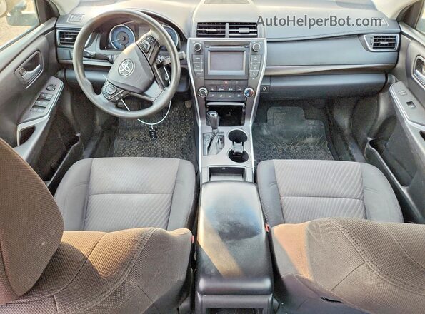 4T1BF1FK2GU241191 2016 TOYOTA CAMRY Gray Widok deski rozdzielczej