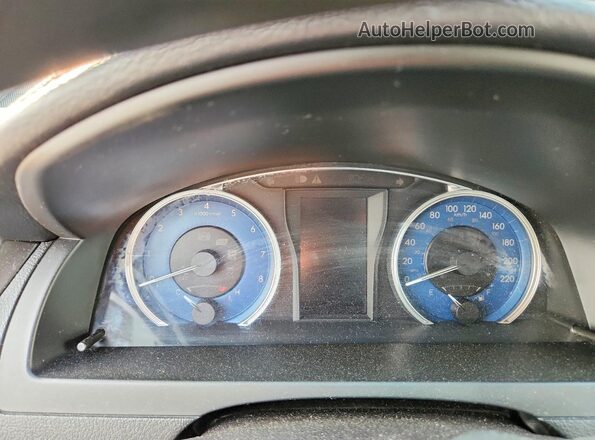 4T1BF1FK2GU241191 2016 TOYOTA CAMRY Gray Widok zestawu wskaźników