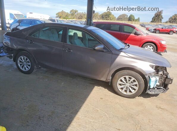 4T1BF1FK2GU590870 2016 TOYOTA CAMRY Серый Передняя правая четверть