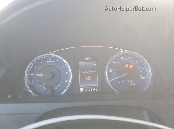 4T1BF1FK2GU590870 2016 TOYOTA CAMRY Серый Вид щитка приборов
