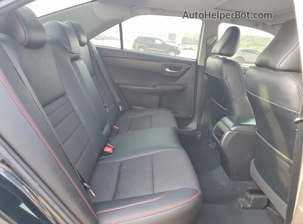 4T1BF1FK2HU432871 2017 TOYOTA CAMRY Blue Հետևի նստատեղերի տեսք