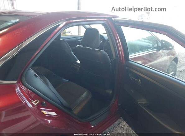 4T1BF1FK2HU680568 2017 TOYOTA CAMRY Red Вид наклейки з VIN-кодом