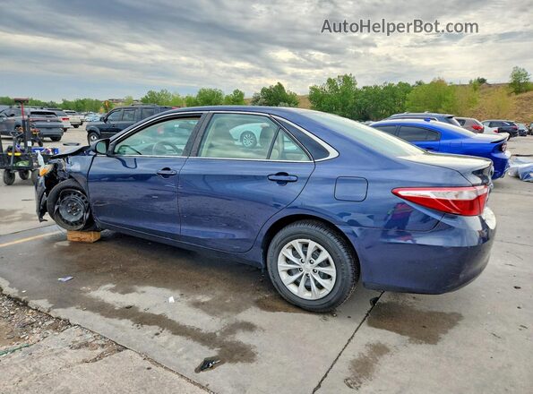 4T1BF1FK2HU684524 2017 TOYOTA CAMRY Blue Tył lewy