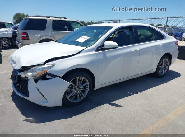 4T1BF1FK2HU746889 2017 TOYOTA CAMRY White Առջևի ձախ երեք քառորդ տեսարան
