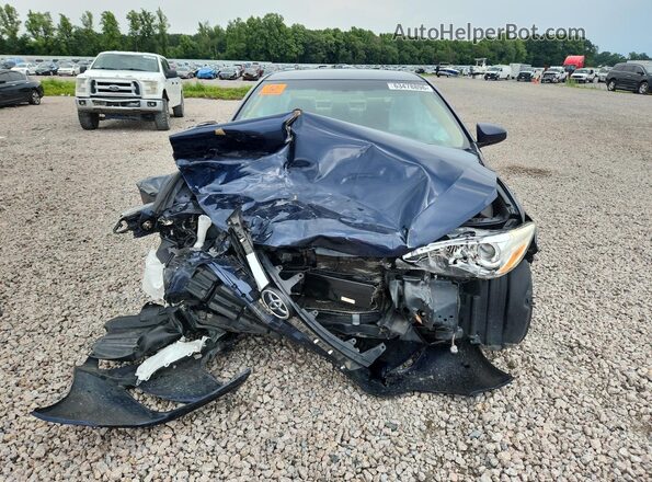 4T1BF1FK2HU756970 2017 TOYOTA CAMRY Blue Դիմացի տեսք