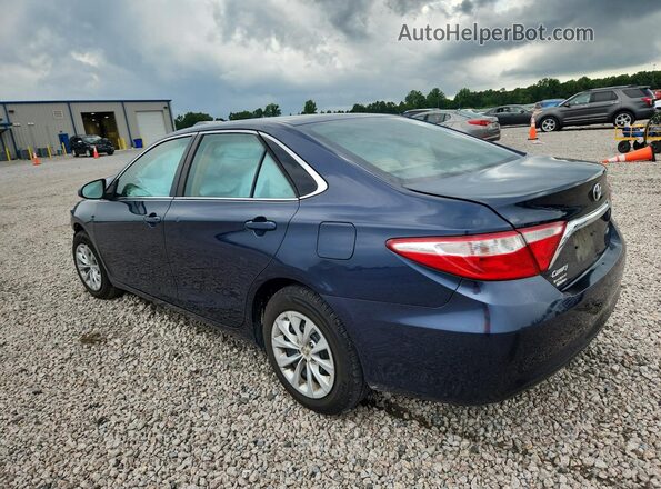 4T1BF1FK2HU756970 2017 TOYOTA CAMRY Blue Հետևի ձախ