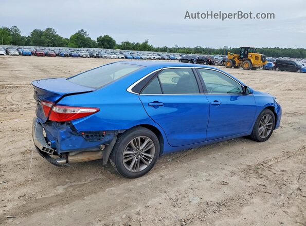4T1BF1FK2HU802507 2017 TOYOTA CAMRY Blue Rear right