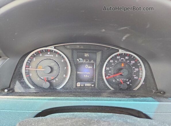 4T1BF1FK3GU178604 2016 TOYOTA CAMRY Silver Instrument cluster view