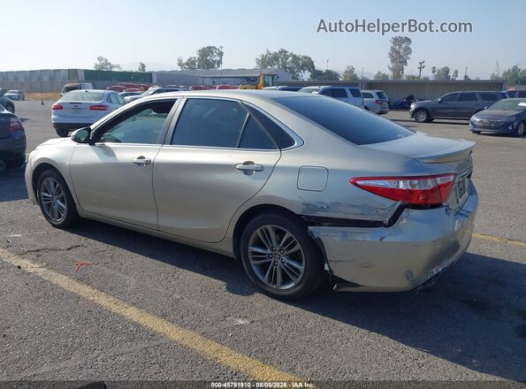 4T1BF1FK3GU508550 2016 TOYOTA CAMRY Brown Rear left