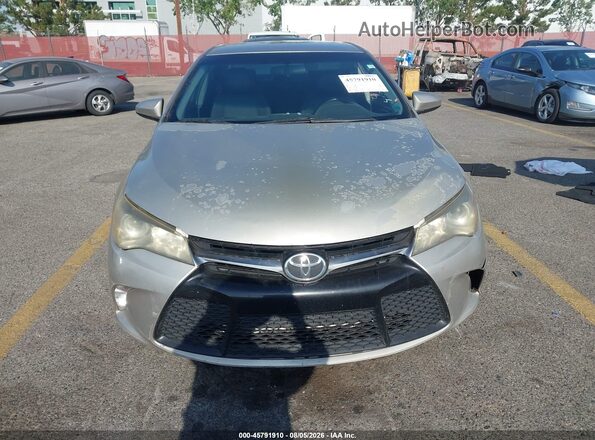4T1BF1FK3GU508550 2016 TOYOTA CAMRY Brown Rear interior view
