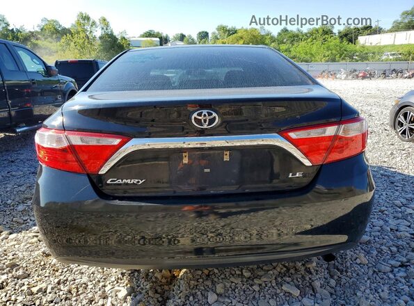 4T1BF1FK3GU565699 2016 TOYOTA CAMRY Black Vista trasera