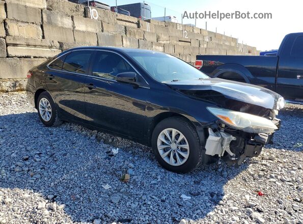 4T1BF1FK3GU565699 2016 TOYOTA CAMRY Black Delantero derecho
