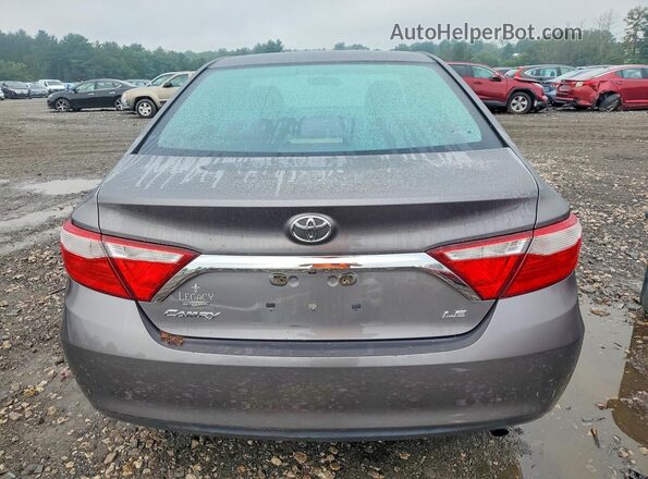 4T1BF1FK3HU444849 2017 TOYOTA CAMRY Gray Հետևի տեսք
