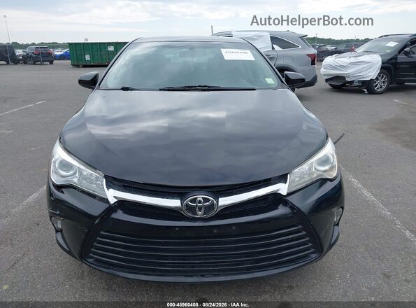 4T1BF1FK3HU615700 2017 TOYOTA CAMRY Black Вид щитка приладів