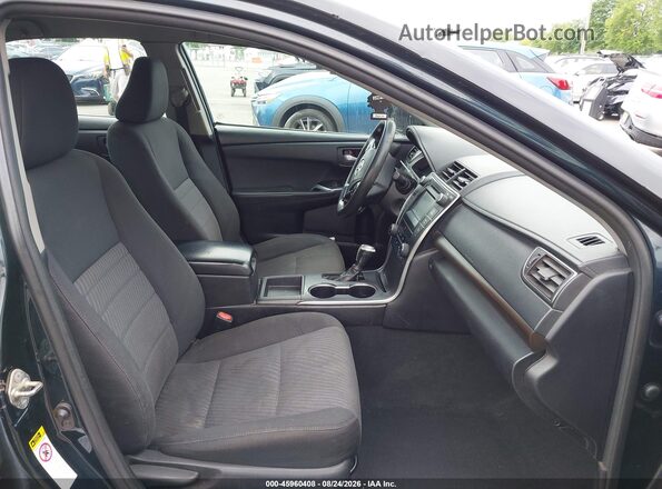 4T1BF1FK3HU615700 2017 TOYOTA CAMRY Black Вид салону спереду