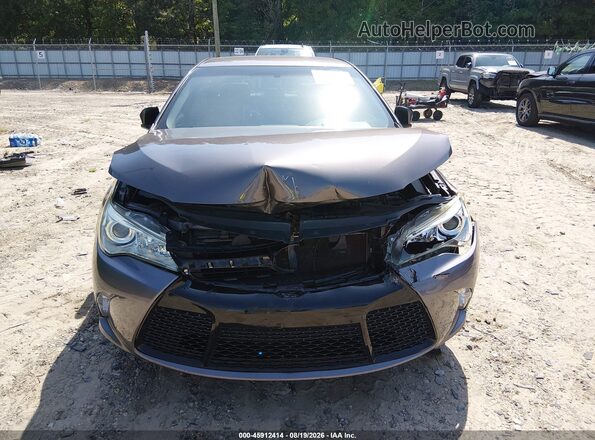 4T1BF1FK3HU716557 2017 TOYOTA CAMRY Серый Вид щитка приборов