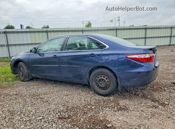4T1BF1FK3HU727459 2017 TOYOTA CAMRY Синий Задняя левая четверть