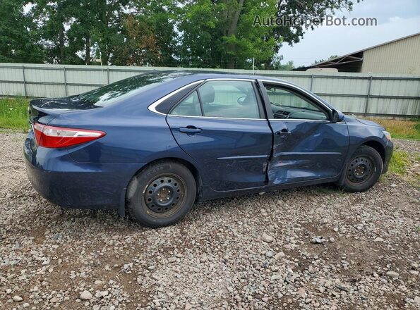 4T1BF1FK3HU727459 2017 TOYOTA CAMRY Синий Задняя правая четверть