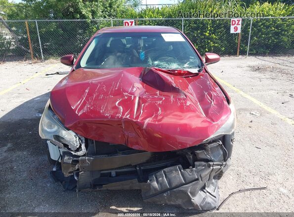 4T1BF1FK3HU734136 2017 TOYOTA CAMRY Red Սալոնի հետևի տեսք