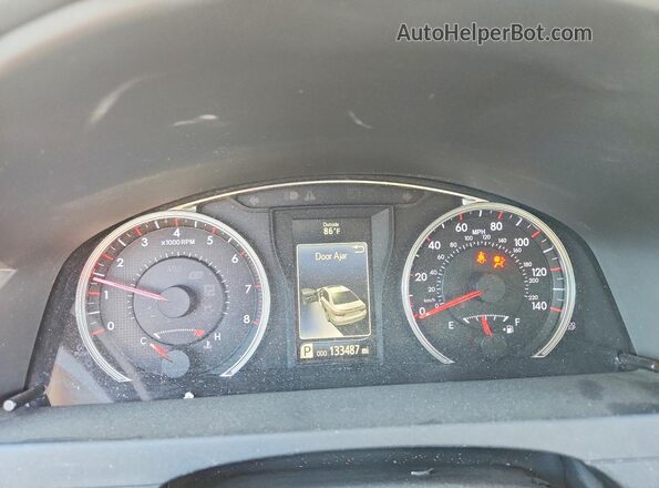 4T1BF1FK4GU175856 2016 TOYOTA CAMRY Gray Instrument cluster view