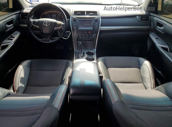 4T1BF1FK4GU181592 2016 TOYOTA CAMRY Charcoal Dashboard view
