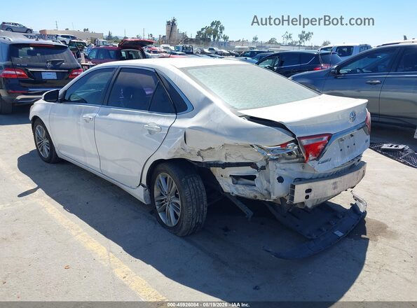 4T1BF1FK4GU241192 2016 TOYOTA CAMRY Белый Задняя левая четверть