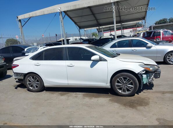 4T1BF1FK4GU241192 2016 TOYOTA CAMRY Белый Панорамный вид салона 360°
