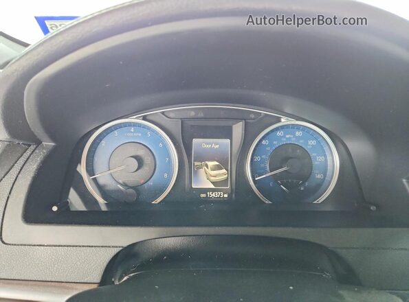 4T1BF1FK4GU558972 2016 TOYOTA CAMRY Silver Instrument cluster view
