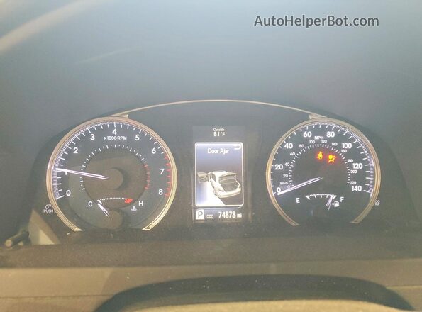 4T1BF1FK4GU605949 2016 TOYOTA CAMRY Blue Vista del cuadro de instrumentos