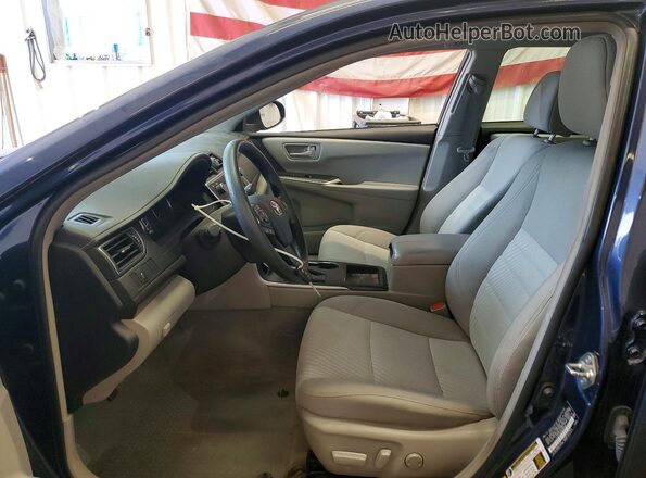4T1BF1FK4GU605949 2016 TOYOTA CAMRY Blue Vista interior delantera