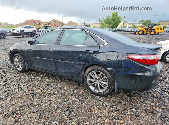 4T1BF1FK4HU290572 2017 TOYOTA CAMRY Черный Задняя левая четверть